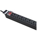 Power Distribution Unit 6 Port PDU Surge protection dtt Power Socket Lead high capacity power strip. 