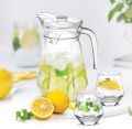 Delisoga Modern Transparent Diamond Shape Drinking Glass Set With Jug | Drinkware. 