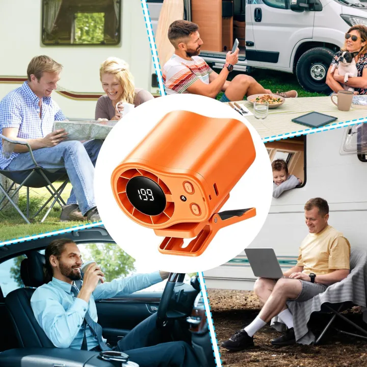 Universal%20Cooling%20Car%20Fan%20USB%20Rechargeable%20Clip%20on%20Portable%20Desk%20Fans%20with%20LED%20Display%20360%20Rotation%20Quiet%20for%20Car%20Camping%20-%20Image%205