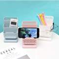 Desktop Organizer Storage Box for Wallet Pens Size :&gt; 
Height  6 inch
Width 3 inch 
Length 4 Inch. 