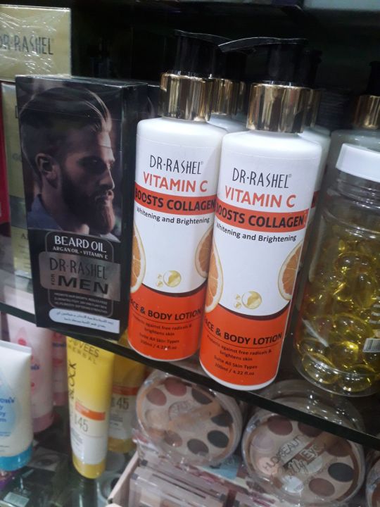 DR.%20RASHEL%20Vitamin%20C%20Whitening%20Lotion%20With%20Collagen%20200ML%20-%20Image%202