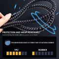 Bicycle Harness Winding Tube Electric Vehicle Brake Wire Organizer Protective Sleeve TPU Sheath Line Cable Spiral Wrap Portable. 