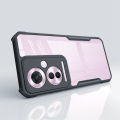 Oppo Reno 11 f 5G Protective Black Border Crystal Clear Xundd Mobile Back Case Cover.