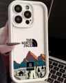 The North Face Design Back Phone Case Cover For Apple iPhone 16 Plus, Shockproof Silicon back Phone Case For Apple iPhone 16 Plus.. 