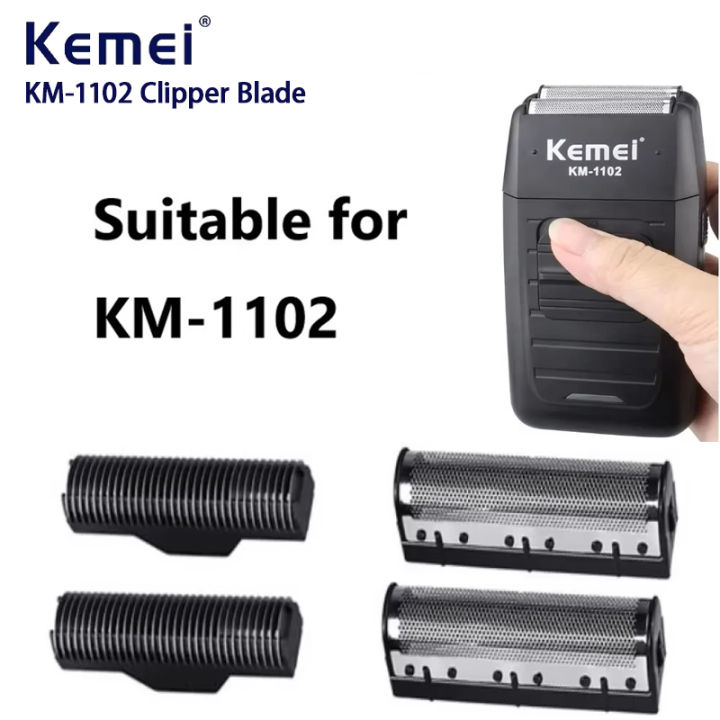 1Set%20Clipper%20Blade%20for%20Kemei%20Km-1102%20Clipper%20Electric%20Shaver%20Parts%20Net%20Replacable%20and%20Durable%20Stainless%20Steel%20Material%20-%20Image%202