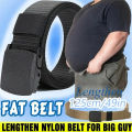 Nylon Belt Automatic Buckle Outdoor Multifunctional Tactical Canvas Belts Light Comfortable Non-metal Belt. 