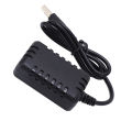 New 2 in 1 7.4V LiPo Battery Balance Plastic USB with Indicator Light for Wltoys RC Cars and Boats RC Cars Accessory.