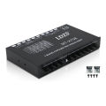 Professional 7 Band Car Equalizer Multifunctional Car Audio EQ Tuning Crossover Amplifier Parametric Equalizer Car Audio Equaliz. 