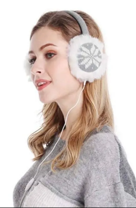 Earmuff%20Headphone%20Adjustable%20Comfy%20Soft%20Snow%20Outdoor%20Winter%20Ladies%20Girls%20Earmuffs%20Ear%20Cover%20-%20Image%205