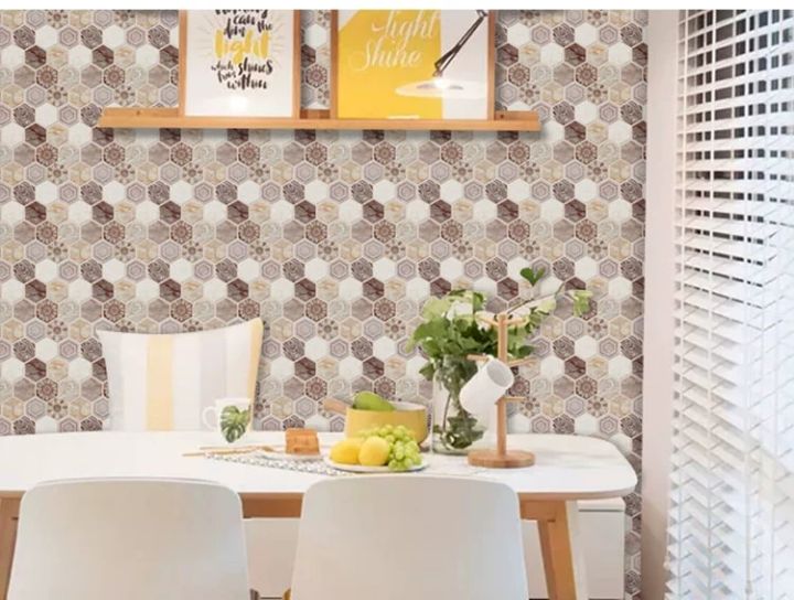 kitchen wall stiker sheet and wallpaper heat resistant 60cm x 2 meter