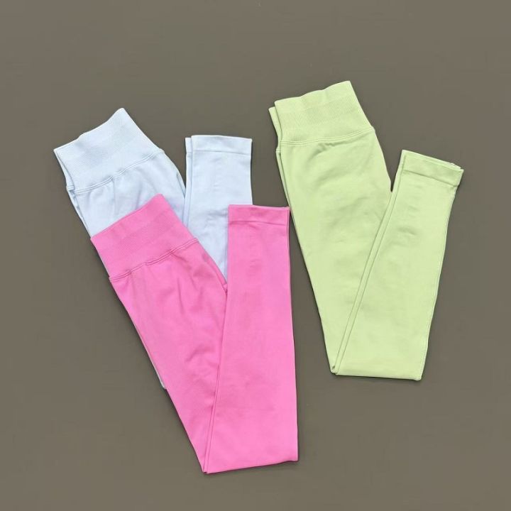 HISTELLO%20Sports%20Yoga%20Pants%20Women%20High%20Waist%20Scrunch%20Butt%20Lifting%20Tummy%20Control%20Seamless%20Stretchy%20Soft%20Workout%20Leggings%20-%20Image%204