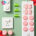4 pcs Socket Cover Protection 3 pin 2 pin For Babies Switch Board Cover Electric Safety Socket Cover Safety Plug. 