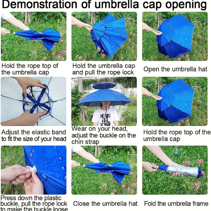 Rain%20or%20shine%20hat%20umbrella%20fishing%20umbrella,%20fishing%20supplies%20fishing%20clothing%20fishing%20hat%20hiking%20hat,%20sunscreen%20double%20layer.%20-%20Image%206