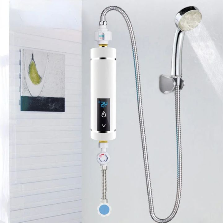 3500/5500W Electric Water Faucet Heater Instantaneous Tankless Watering
