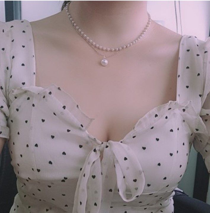 Fashion%20Beaded%20Pearl%20Necklace%20For%20Women%20Kpop%20Crystal%20Pendant%20Charm%20Pearls%20Choker%20Bead%20Necklaces%20Jewelry%20-%20Breslet%20For%20Women%20-%20Image%204