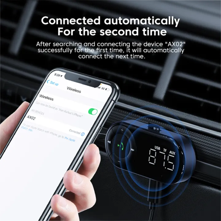 Mode%20FM%20Car%20Receiver%20AUX%20Car%20Bluetooth%205.3%20Receiver%20Car%20Bluetooth%20Audio%20Receiver%20-%20Image%205