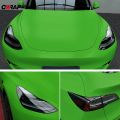 Car Modification Film Matte Vinyl Custom Sticker Self-adhesive Waterproof Green Wrap Film Auto Interior and Exterior Accessories.