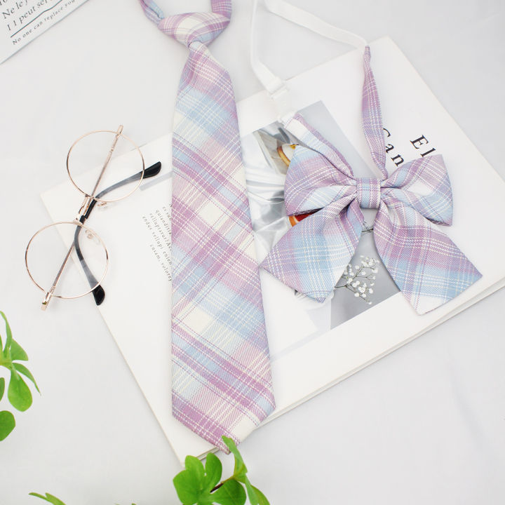 A%20Set%20of%20Two%20Handmade%20Jk%20Ties%20+%20Bow%20Ties,%20Available%20in%20Various%20Styles,%20Versatile%20College-Style%20Jk%20Plaid%20Women's%20Bow%20Ties%20and%20Ties,%20There%20Is%20Always%20One%20That%20Can%20Meet%20Your%20Needs%20-%20Image%206