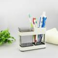 1pcs-Toothbrush Box Holder 1 Cup Bathroom Storage Toilet Two Removable Toothbrush Box Seat.