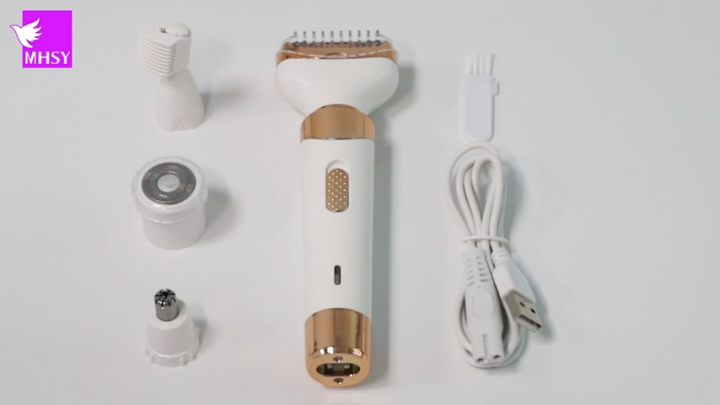 4-in-1 Women’s Electric Hair Remover & Grooming Kit – Multifunctional ...