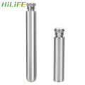 HILIFE Hip Flask 1/1.5oz Whisky Bottle Stainless Steel Round Bottom Tubular Wine Pot Portable Alcohol Bottles Wine Accessories.