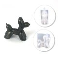 3D Silicone Dog Mold DIY Aromatherapy Gypsum Candle Dog Resin Balloon Dog Dropper Mold. 