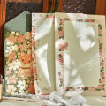 6 letter paper +3 envelopes Set Planner Stationery Supplies Message blessing letterhead. 