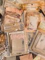 100 Pcs Burning Poems Series Vintage Journal Material Paper Scrapbooking Special Paper Journaling Kit Scrapbook. 