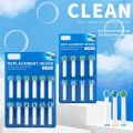 8pcs Replacement Brush Heads For Oral-B Electric Toothbrush Advance Power/Vitality Precision Clean/Pro Health/Triumph/3D Excel.