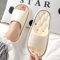 Summer Women Bathroom Slippers EVA Leaky Home Sandals Comfortable Soft Non-slip Slides Indoor Men Quick Drying Flip Flops.