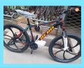 26 inchi 21 Speed Gear Cycle With Suspension Lockout fork High Rim Coloring Fat Spoke With Shimano Parts.