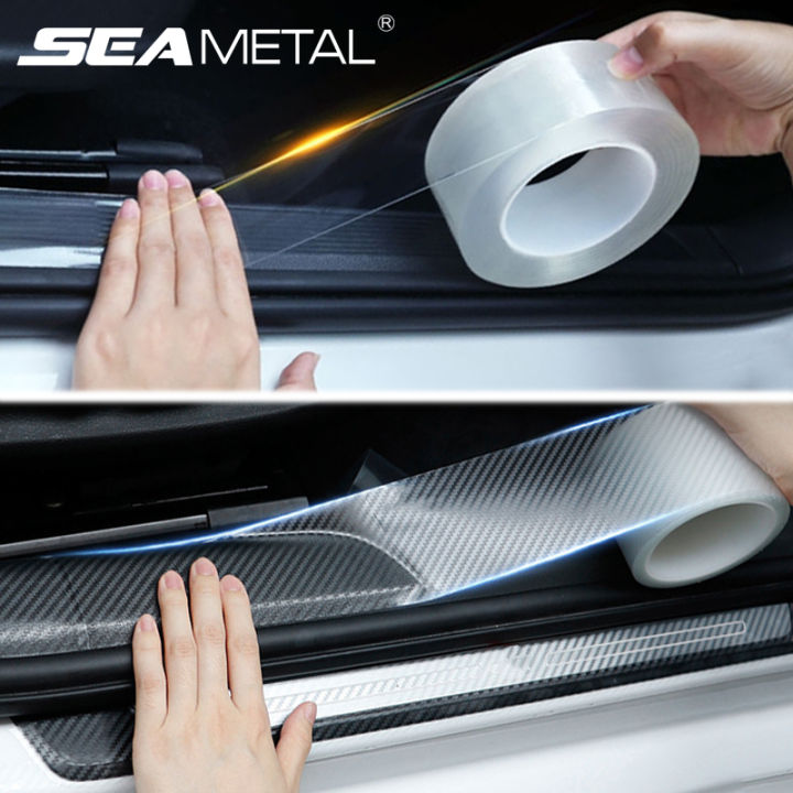SEAMETAL Car Stickers Door Edge Protector Universal Car Door Sill ...