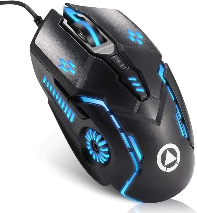 Windows Xp Pc Mouse Gaming Mouse Wired, LOMOPH Wired Computer Gaming Mice with 7 RGB ...