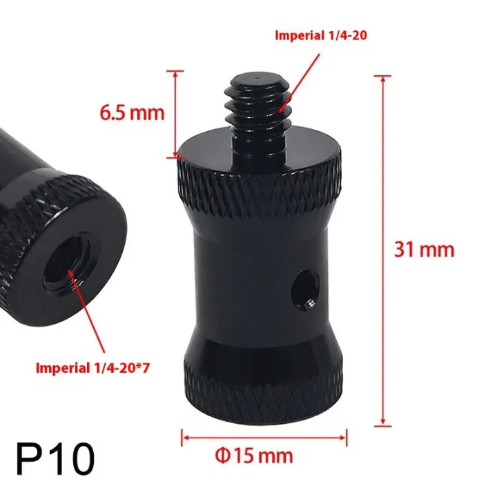 For%20GoPro%20insta360%20DJI%20OSMO%20Action%20Camera%201/4"%20Male%20To%203/8%20M4%20M5%20M6%20M8%20M10%20Male%20to%20Female%20Conversion%20Thread%20Screws%20Mount%20Adapter%20-%20Image%207