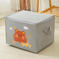 Clothes storage bags Storage Box Foldable storage boxes Cartoon storage box for storing toys or clothes kids and family rooms. 