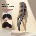 1-Piece/2-Piece Set of Press-Type Energy Combs for Cleaning, Removing Dandruff and Grease, Portable Hollow Combs for Rem.