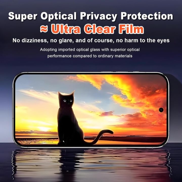 2Pack%20Fingerprint%20Unlock%20Privacy%20Screen%20Protector%20For%20Google%20Pixel%2010%209%20A/Pro%20XL%208%207%206%20A/Pro%20Easy%20Installat%20Tempered%20Glass%20Cover%20-%20Image%204