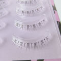 5 Pair Clear Band Lower Eyelashes Handmade False Eyelashes Bottom Lashes Natural Manga Lashes douyin makeup lash Extension.