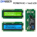 LCD1602 1602 LCD Module Blue / Yellow Green Screen 16x2 Character LCD Display PCF8574T PCF8574 IIC I2C Interface 5V for Arduino. 