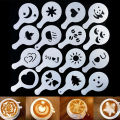 Fancy Coffee Printing Model Cappuccino Mold Latte Coffee Tools Barista  Stencil Sugar Chocolate Cocoa Coffee Decor Coffee Art. 