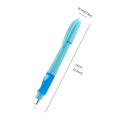 Kawaii Stance Pen Soft Grip, Erasable Replaceable Ink Children's Writing Posture Training Pen School Student Stationery Supplies. 