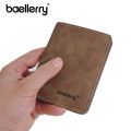 Baellerry Wallet for Men PU Leather Front Pocket Minimalist Money Clip Travel Essentials.