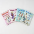 unique explosions lovers UV color printing a variety of fashion passport protection set cover. 