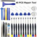 40 in 1 Mobile Phone Repair Tools Disassemble Repair Set for iPhone Screwdriver Combination Skid Multi Function Disassembly Kit. 