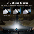 Bicycle Light With Horn 120 DB Waterproof 3 Modes Bicycle Front Light Horn  Outdoor USB Rechargeable MTB Cycling Bike Bell. 