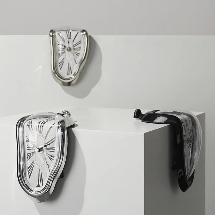 Vintage%20Silver%20Twisted%20Melting%20Clock%20Creative%20Melting%20Right-angle%20Silent%20Clock%20Decoration%20Home%20Office%20-%20Image%203