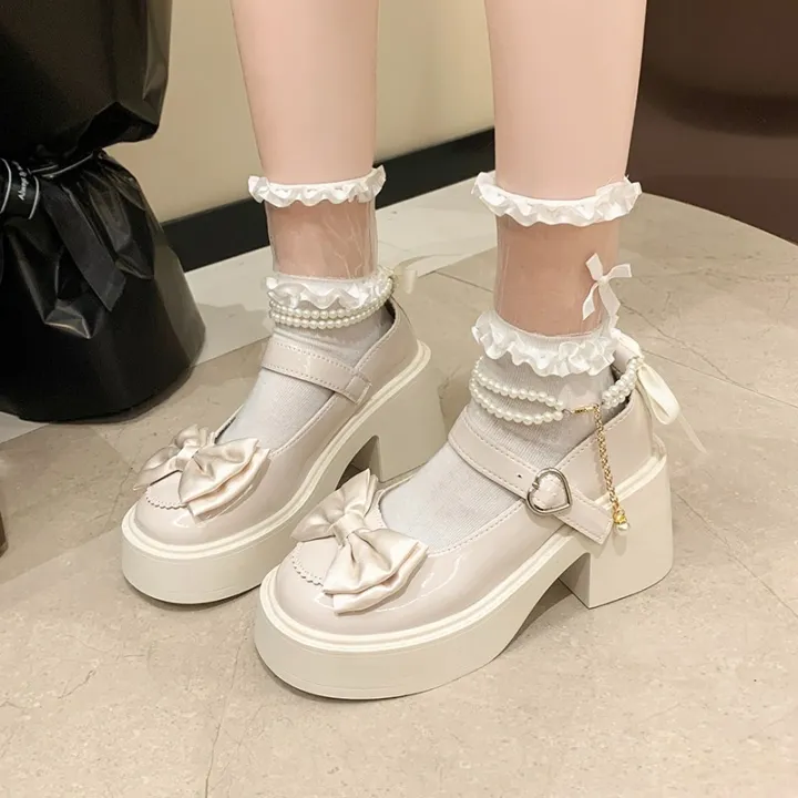 2026%20Lolita%20Shoes%20Black%20Super%20High%20Heels%20Mary%20Jane%20Shoes%20Women%20Chunky%20Platform%20Pumps%20Woman%20Ankle%20Buckle%20Party%20Shoes%20-%20Image%204
