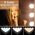 Mirror Light Bulbs Vanity Light USB Power Bathroom Dressing Table Lighting Dimmable LED Vanity Light For Makeup Mirror LED Light home decoration item.