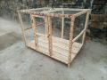 Big Wooden Bird Cage Very Beautiful (Size 35 x 24 x 24 inches) For Parrots Finches Poultry Chicken. Macaw - African Grey - Raw - Parrot - Canary - Finches - Gouldians - Budgies. 