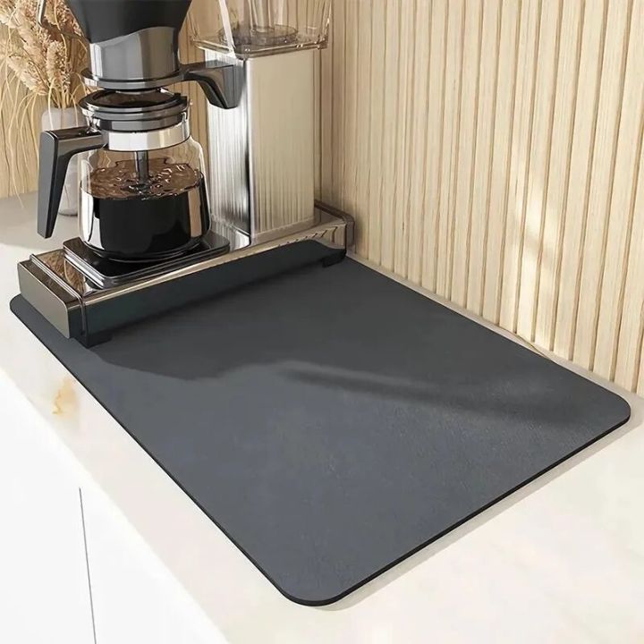 1PCS 30X40cm Bar Placemat Super Absorbent NonSlip Mat Loss Ah Drying